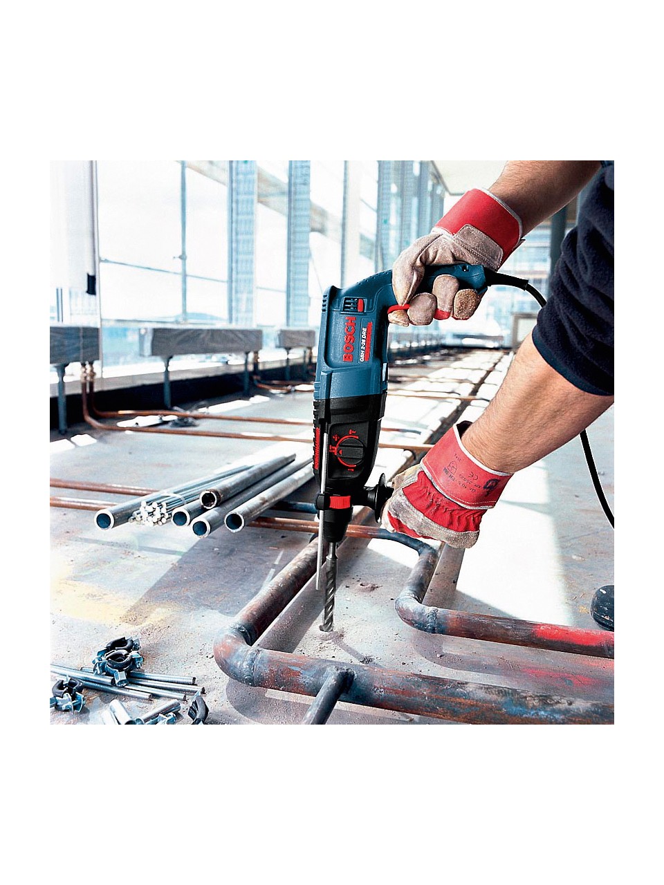 Bosch GBH 2-26 Dre Pnömatik Kırıcı Delici Matkap SDS Plus 800W - Görsel 3