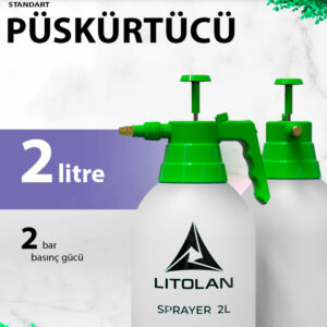 2 Lt Standart Pükürtücü (İlaçlama, sulama, temizleme)