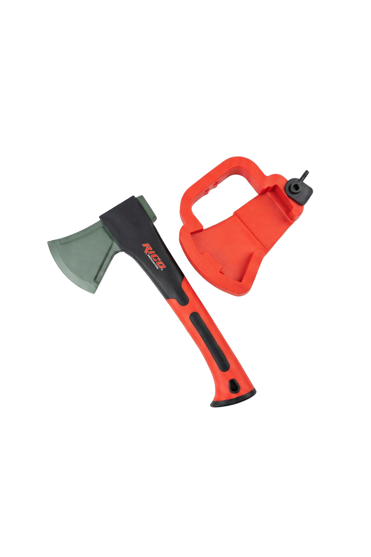 Professional 600 Gr Fiberglas Saplı Kamp ve Bahçe Baltası - Görsel 3