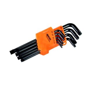 9 Pc Vakumlu Allen - Alyan Anahtar Torx Uzun