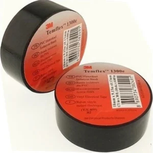 3M Temflex 1300E Pvc Elektrik Izole Bant 0,13X18MM X9,15 10'lu - 1300SET