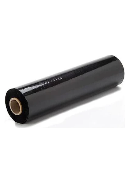 1001 Ambalaj PALET STREÇ 50 CM 23 MİKRON KALIN 2,12 KG + 0,28 SİYAH 1 ADET)