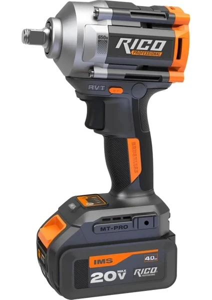Rico 028-RE0009 1/2 Şarjlı Somun Sıkma 650 Nm