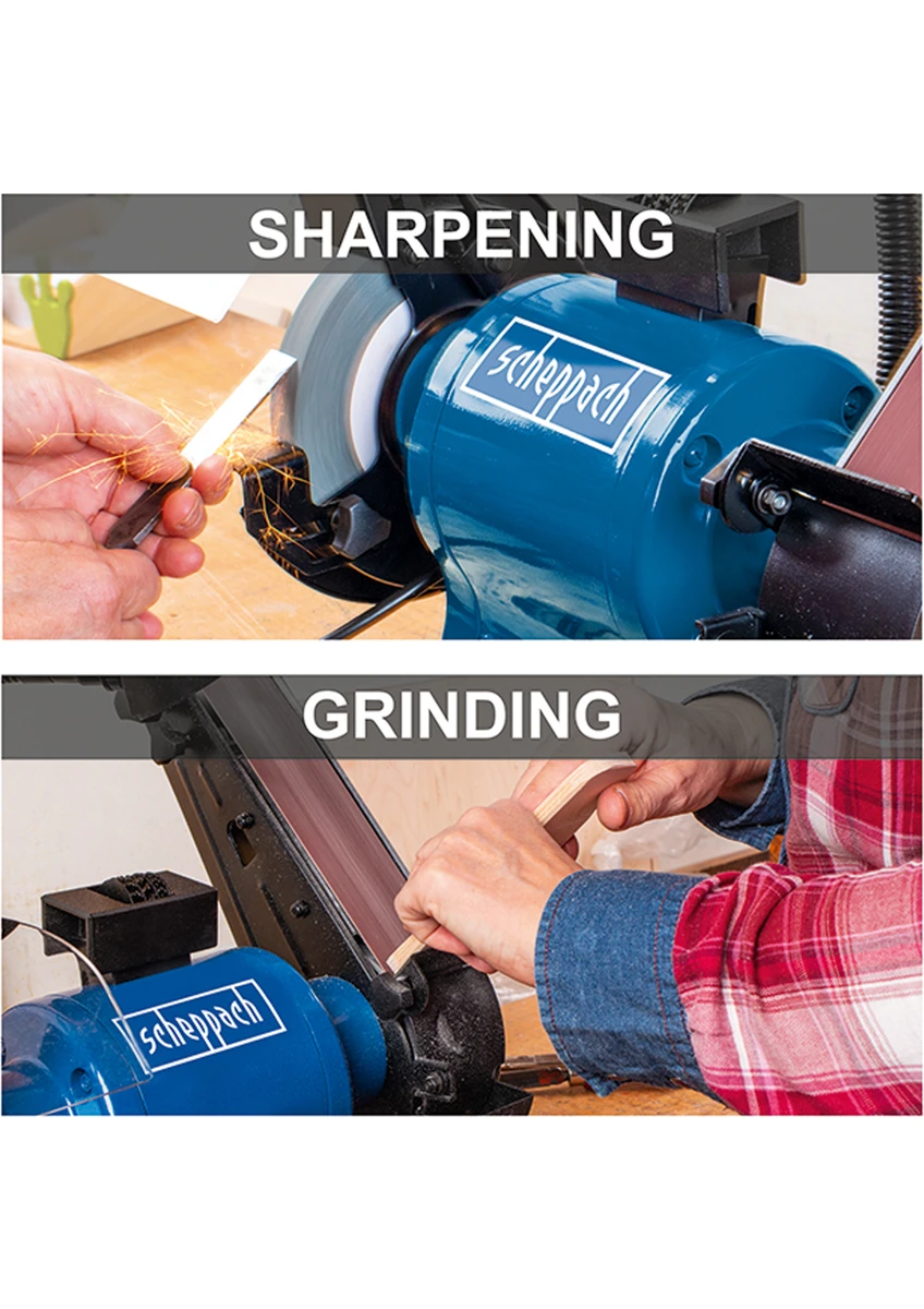 Scheppach BGS700 ZIMPARA TAŞ MOTORU - Görsel 3